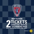 thumbnail image 1 of USL Indy Eleven, Two (2) Lower Level Midfield Tickets + $15 Parking Pass Credit, 1 of 1