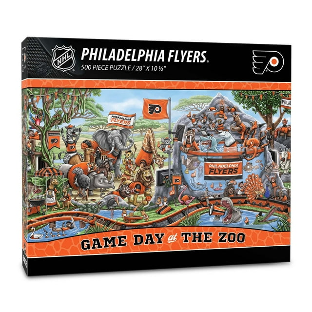 YouTheFan NHL Game Day At The Zoo 500pc Puzzle, Assorted Teams