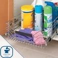 thumbnail image 3 of Seville Classics Steel Shelf & Cabinet Sliding Drawer Organizer, 14"W x 17.5"D x 6.25"H, 3 of 8