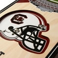 thumbnail image 4 of YouTheFan South Carolina Gamecocks 6"x19" 3D Stadium View Banner, 4 of 6