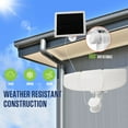 thumbnail image 4 of Westinghouse 2000 Lumen Solar Triple Head LED Security Light, 4 of 10