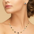 thumbnail image 4 of London Blue Topaz Emerald Cut Earrings in 14K White Gold, 4 of 5