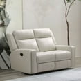 thumbnail image 8 of Rhodes 3-Piece Leather Manual Reclining Set, Assorted Colors, 8 of 23