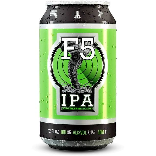 Coop Ale Works IPA Ale Beer, 12 fl. oz. can, 12 pk.