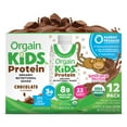 thumbnail image 1 of Orgain Kids 8g Protein Organic Nutritional Shake, Chocolate 8.25 fl. oz.,12 pk., 1 of 7