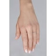 thumbnail image 6 of Round Cut Semi Eternity Diamond Band in 14K Gold, 6 of 7