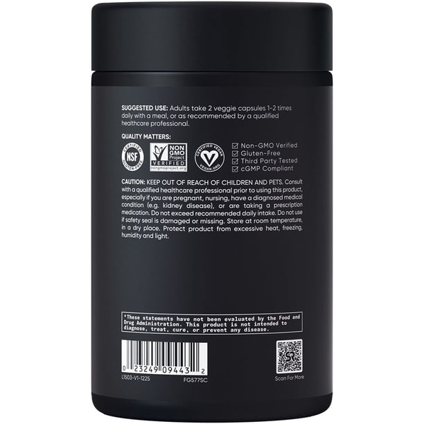 Chelated Magnesium Glycinate 160mg (200 veggie capsules) Sam's