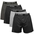 thumbnail image 1 of Lucky Brand Men's 4-Pack Knit Boxer, 1 of 4