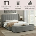 thumbnail image 2 of Member's Mark Harlow Upholstered Bed, Assorted Sizes & Colors, 2 of 6