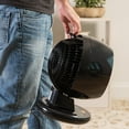 thumbnail image 6 of WOOZOO C18T Remote Controlled Whole Room Oscillating Circulating Fan, Black, 6 of 7