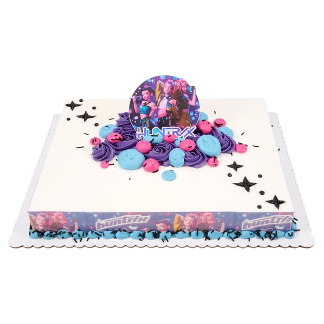 K-Pop Demon Hunters Half Sheet Cake