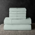thumbnail interactive-video image 1 of Member’s Mark Hotel Premier Collection 700-Thread-Count Solid Egyptian Cotton Sheet Set, Assorted Sizes, 1 of 5
