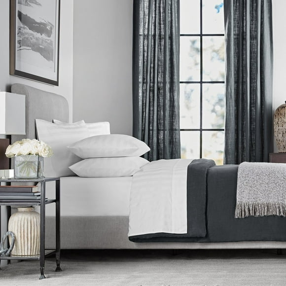 Member’s Mark 700-Thread-Count Hotel Premier Collection Egyptian Cotton Stripe Sheet Set, Assorted Sizes