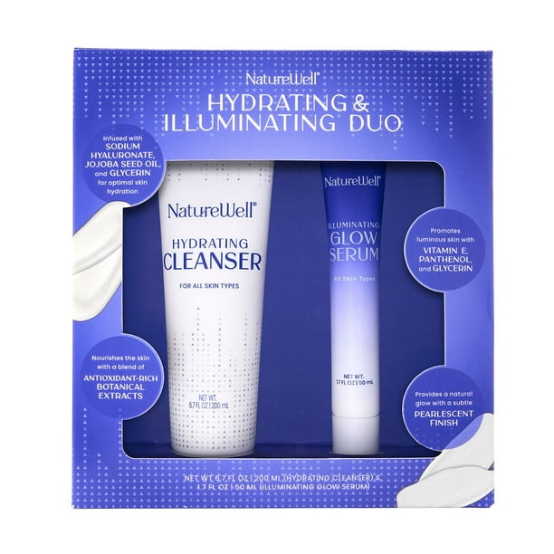 NatureWell Hydrating Cleanser & Serum Kit - Samsclub.com