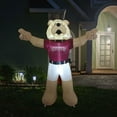 thumbnail image 6 of Logo Brands Mississippi State Bulldogs 7' Team Inflatable, 6 of 6