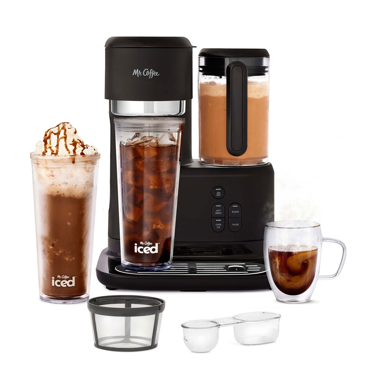 Mr. Coffee Single-Serve Frappe, Iced, and Hot Coffee Maker and