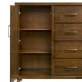 thumbnail image 5 of Zuma 4-Drawer or 5-Drawer Chest in Walnut, 5 of 11