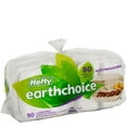 thumbnail image 1 of Hefty Earthchoice 3-Compartment Hinged Lid Containers, 9", 50 ct., 1 of 5