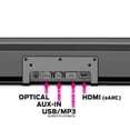 thumbnail image 7 of Monster 36" Indoor/Outdoor Bluetooth Dolby Atmos Soundbar with RGB LED lights, 7 of 13