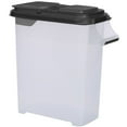 thumbnail image 1 of Buddeez Food Storage and Dispenser, Black, 32 qt., 1 of 3