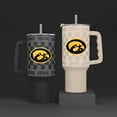 thumbnail image 2 of Logo Brands Iowa Hawkeyes 40 oz. Stainless Steel Tumbler Set, 2 of 6