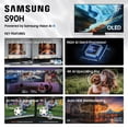 thumbnail image 3 of SAMSUNG 77” Class S90H Series OLED 4K UHD Vision AI Smart Tizen TV, 3 of 11