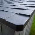 thumbnail image 5 of Lifetime 8' x 5' Modern Outdoor Storage Shed, Gray, 5 of 10