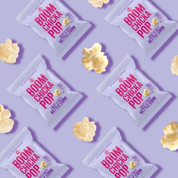 Angie's BOOMCHICKAPOP Sweet & Salty Kettle Corn Popcorn, 0.67 oz