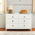 thumbnail image 2 of Little Seeds Briar 6-Drawer Dresser, Choose Color, 2 of 9