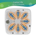 thumbnail image 4 of Lifesmart LS700DX 7-Person 90-Jet Spa with Waterfall, 4 of 10