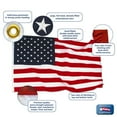 thumbnail image 6 of Annin - Spinning 6' Flagpole with 3'x5' Nyl-Glo United States Flag, 6 of 7