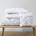thumbnail image 3 of Brielle Home Cross Stitch Quilt Set, Assorted Sizes and Colors, 3 of 3