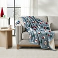thumbnail image 1 of Member’s Mark Holiday Plush Throw, 60” x 70”, Assorted Designs, 1 of 6
