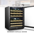 thumbnail image 3 of Lanbo 24 Inch 51 Bottle Wine Cooler Fridge, 3 of 15