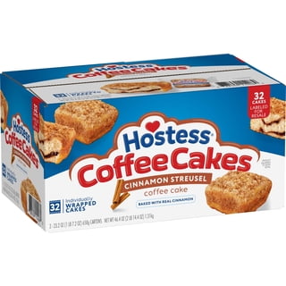 Hostess Cinnamon Streusel Coffee Cake, 1.44 oz., 32 pk.