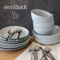 thumbnail image 8 of Over&Back 16-Piece Coupe Stoneware Dinnerware Set, 8 of 8