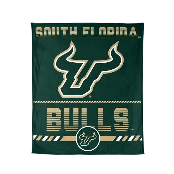 Logo Brands South Florida Bulls 60"x70" Super Plush Blanket