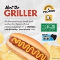 thumbnail image 6 of Kiolbassa 100% Grassfed Beef Premium Skinless Hickory Smoked Sausage Grillers, 2 oz., 16 pk, 6 of 8