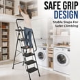 thumbnail image 4 of Simpli-Magic 4 or 5 Step Folding Ladder Options, 800 LBS Capacity, ANSI Type III Certified, 4 of 8