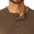 thumbnail image 4 of Member's Mark Men's Thermal Henley, 4 of 6