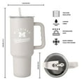 thumbnail image 5 of Logo Brands Michigan Wolverines Stainless Steel Tumbler Set, 5 of 8
