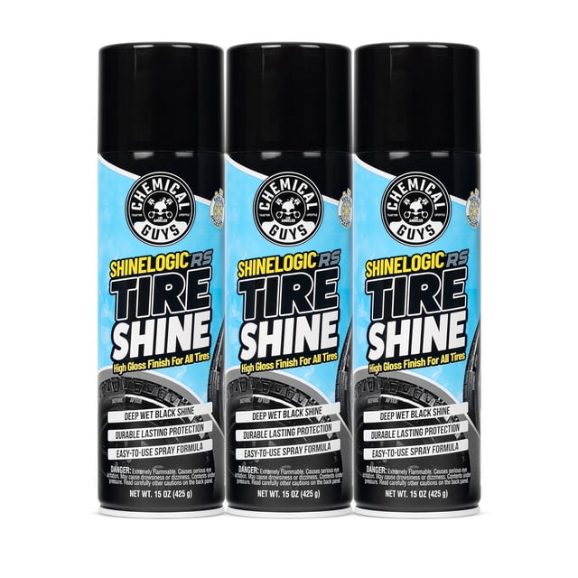 Chemical Guys Shine Logic Tire Shine (3 x 15 Fl. Oz.)(Shrink-Wrapped)(SAM'S CLUB EXCLUSIVE)