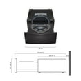 thumbnail image 4 of LG 1 cu. ft. 29 in. Pedestal Washer with Slim DD Motor, 4 of 11
