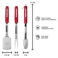 thumbnail image 3 of NCAA 3 pc. Stainless Steel Grill Set, 3 of 5