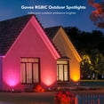 thumbnail image 7 of Govee RGBIC Outdoor Spotlights, 4pk., 7 of 12