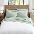 thumbnail image 1 of Tahari Home 4-Piece Solid Brushed Microfiber Sheet Set, Twin/TwinXL, 1 of 9
