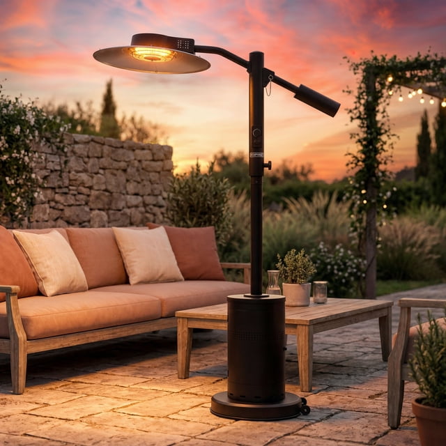 Spire Cantilever Infrared Gas Patio Heater, 32,000 BTU