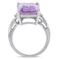 thumbnail image 6 of Emerald Cut Gemstone Ring in Sterling Silver, 6 of 6