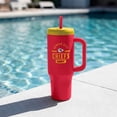 thumbnail image 2 of Logo Brands Kansas City Chiefs Stainless Steel Leakproof Tumbler, 2 of 6