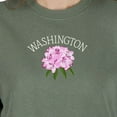 thumbnail image 4 of State of Mine Women's Embroidered Flora State Sweatshirt, 4 of 5